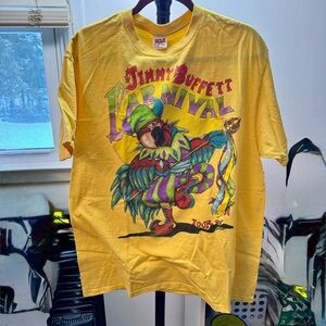 Jimmy Buffett Carnival Tour Yellow 1998 T-Shirt
